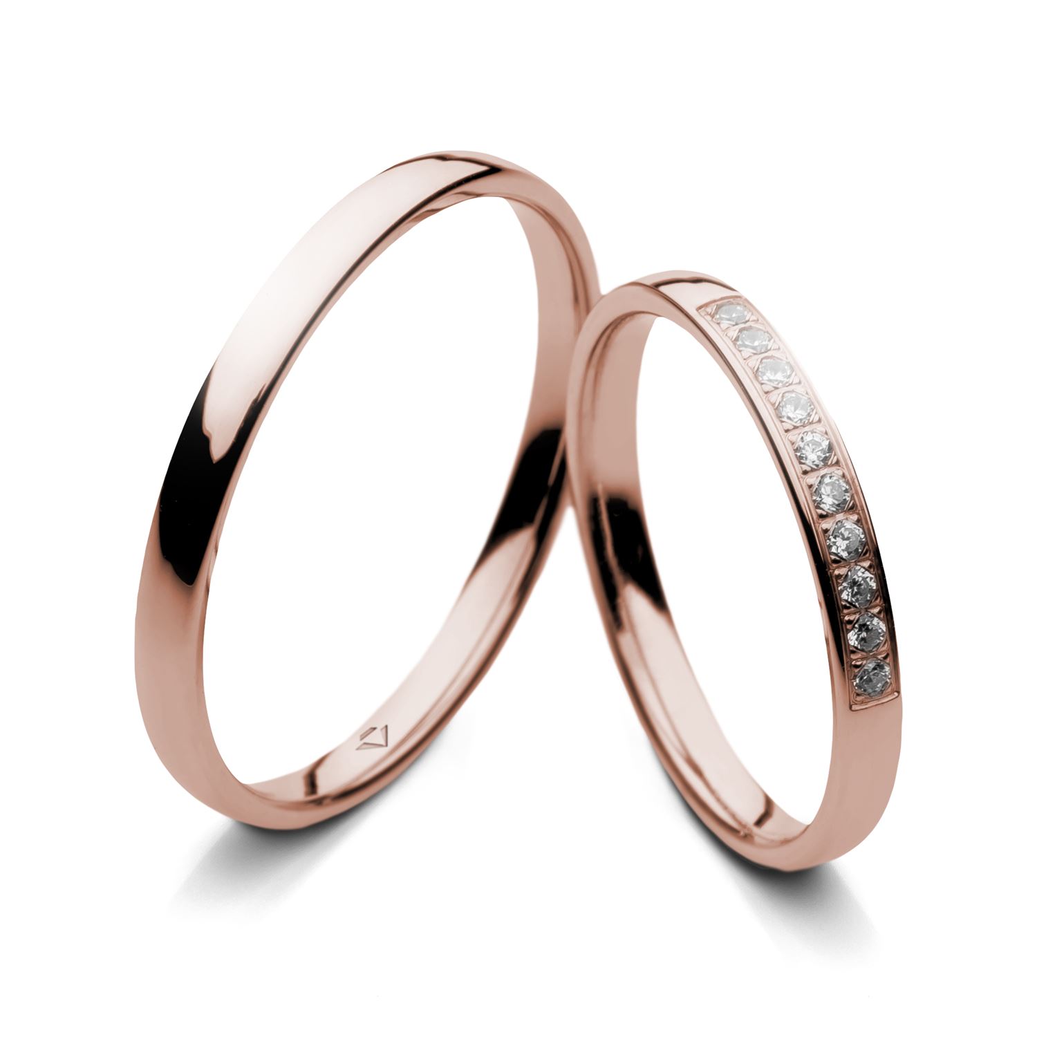 Snubní prsteny č. B-1774-2,5-10D