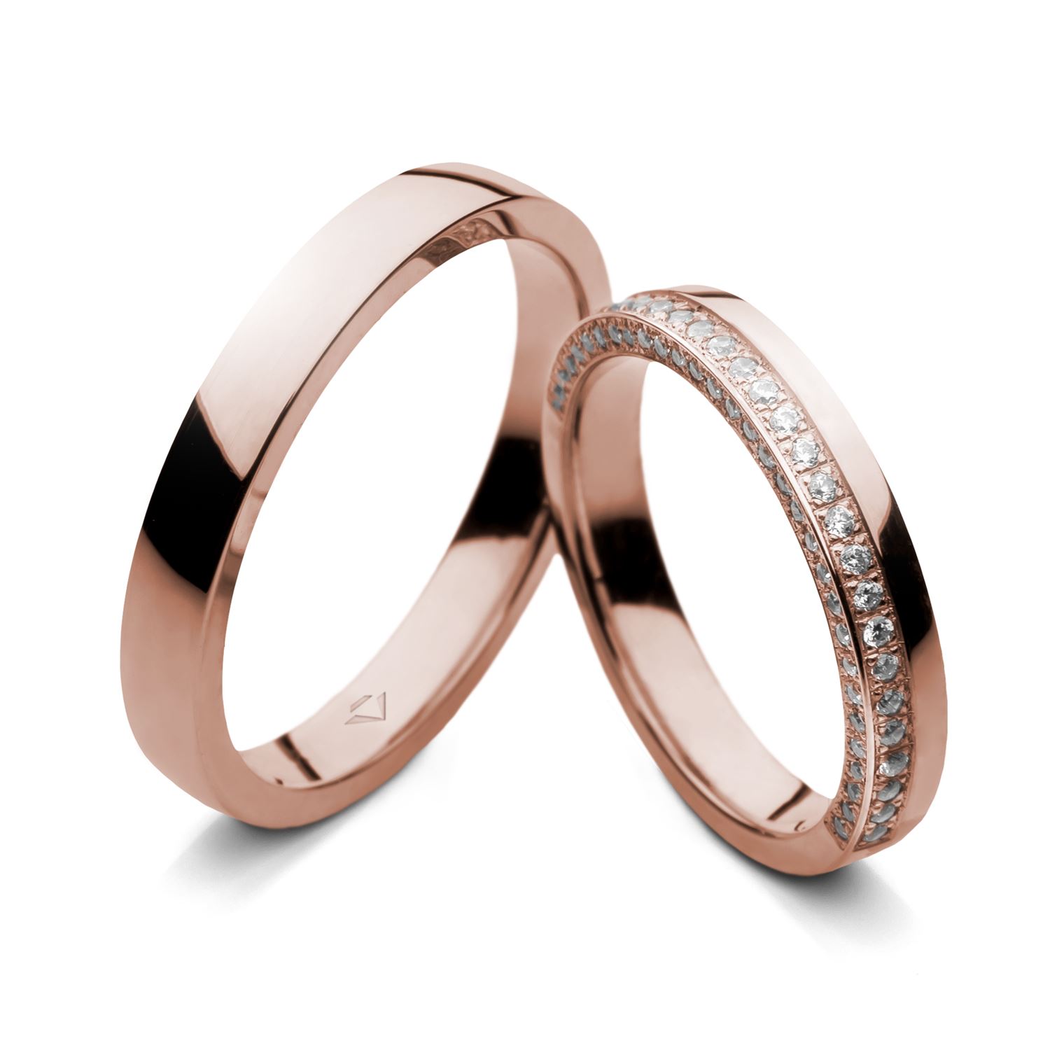 Snubní prsteny č. V-2007-3,5-D4 