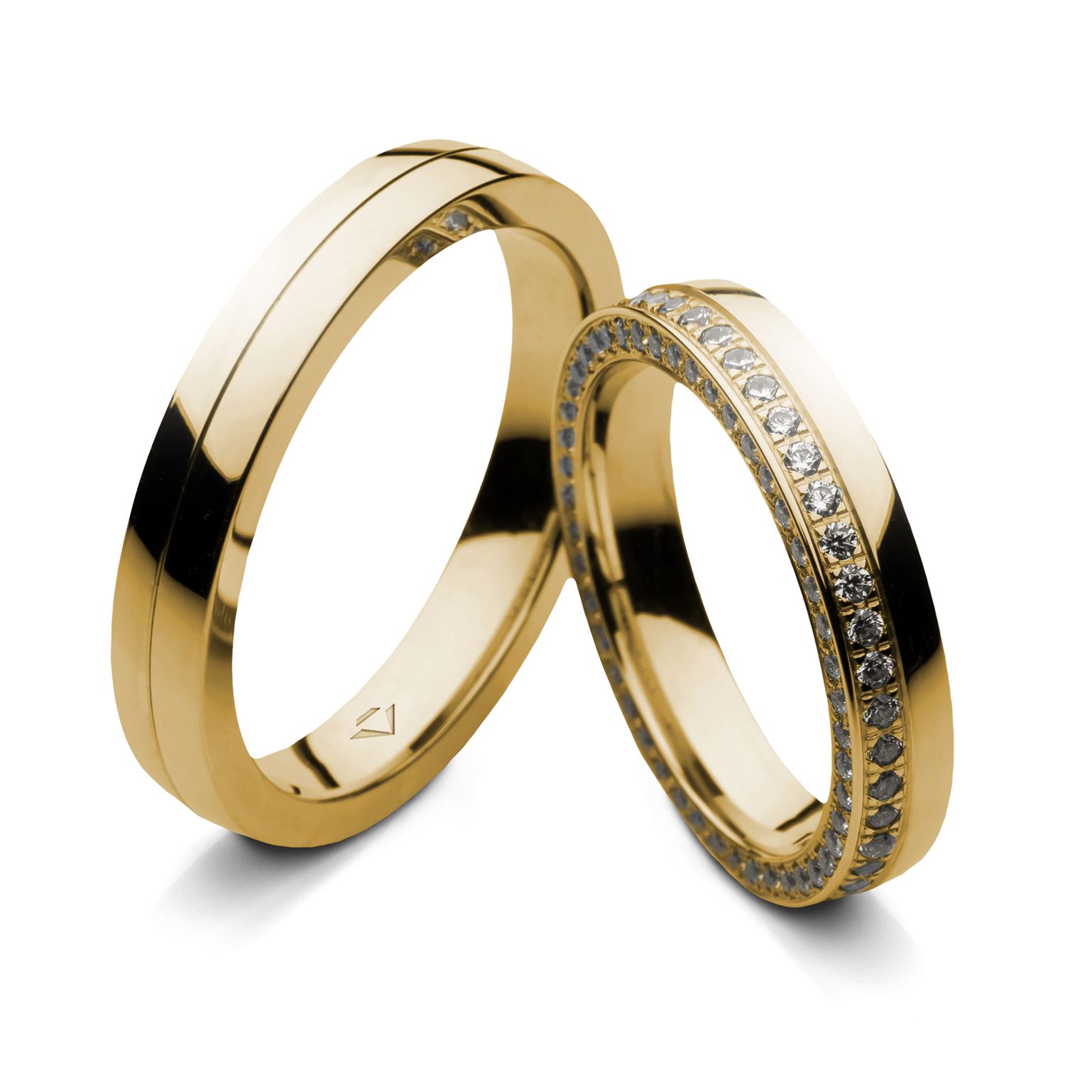 Snubní prsteny č. A-915-4-D2