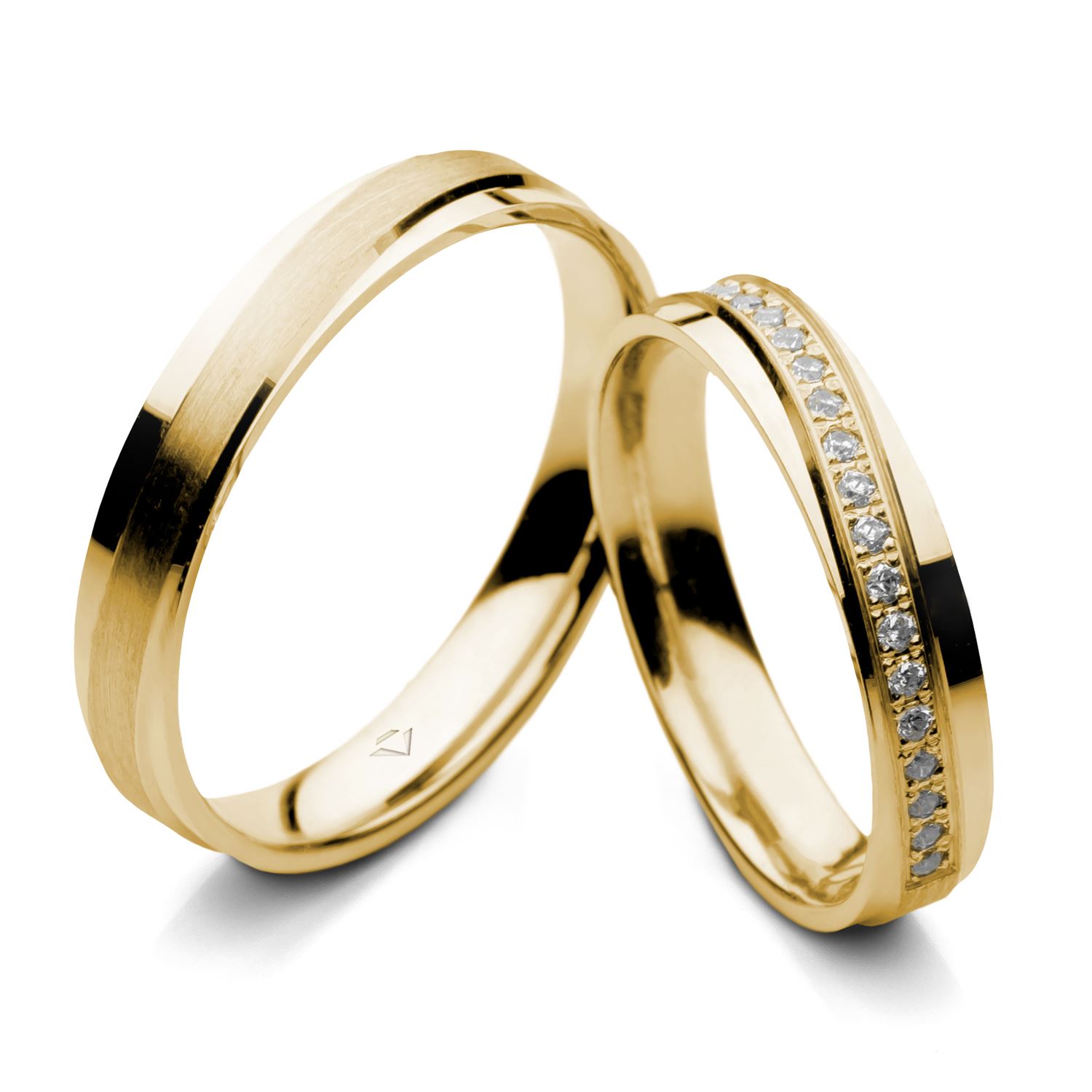 Snubní prsteny č. B-1051-4-D2