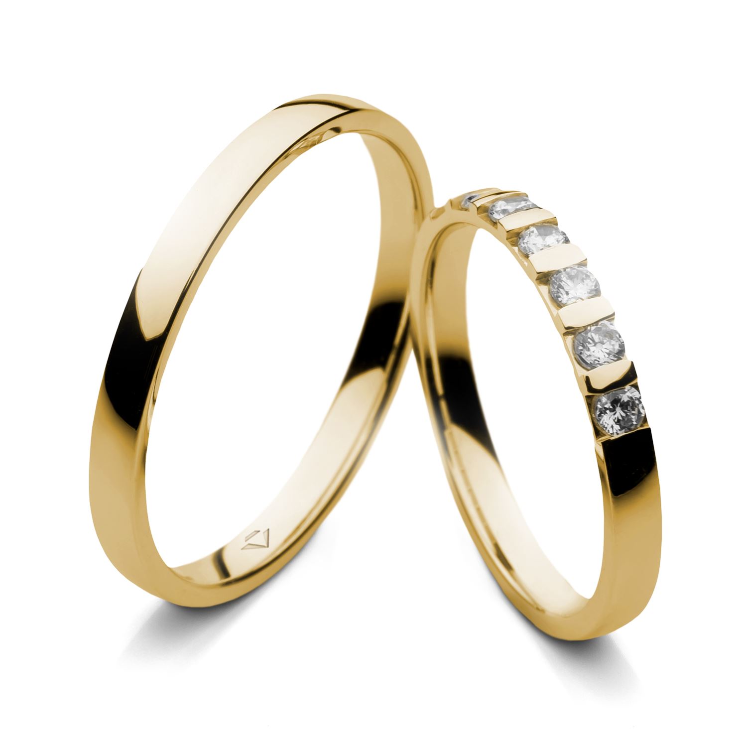 Snubní prsteny č. MP246C