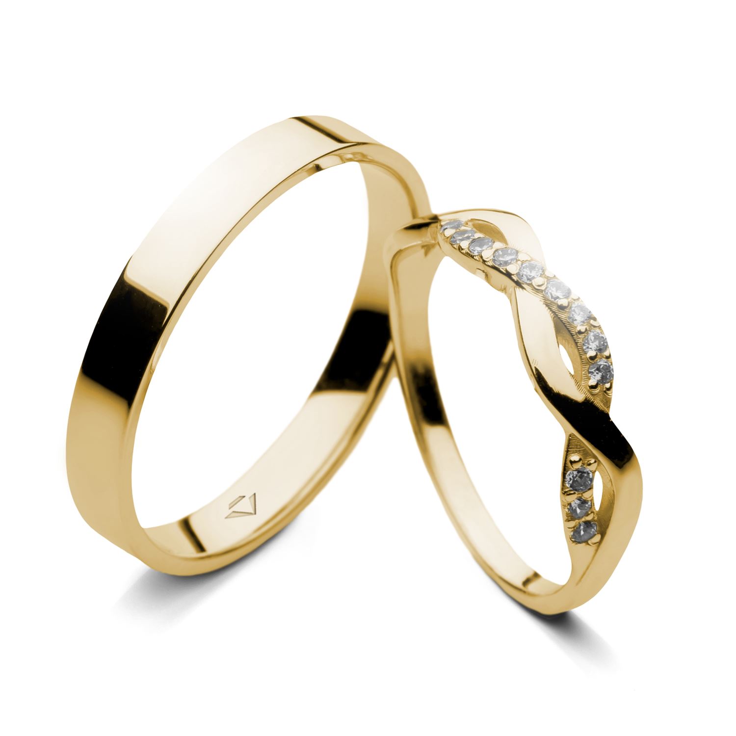 Snubní prsteny č. MP3109C